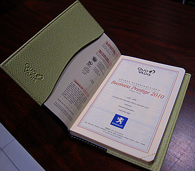 プジョーの手帳