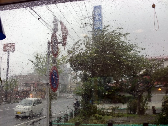 台風１５号！！