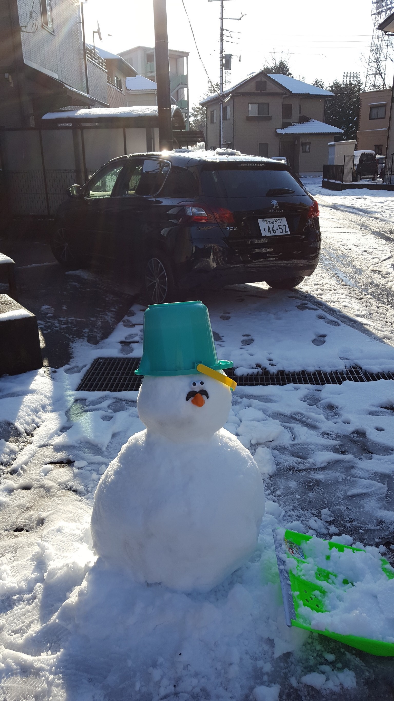 金子の休日（雪遊び編）